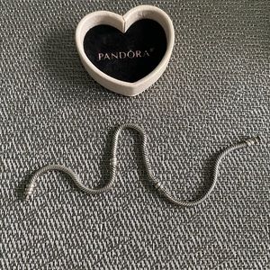 Pandora sterling silver bracelet.